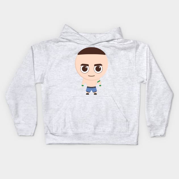 JOHN CENA CARTOON Kids Hoodie by PNKid